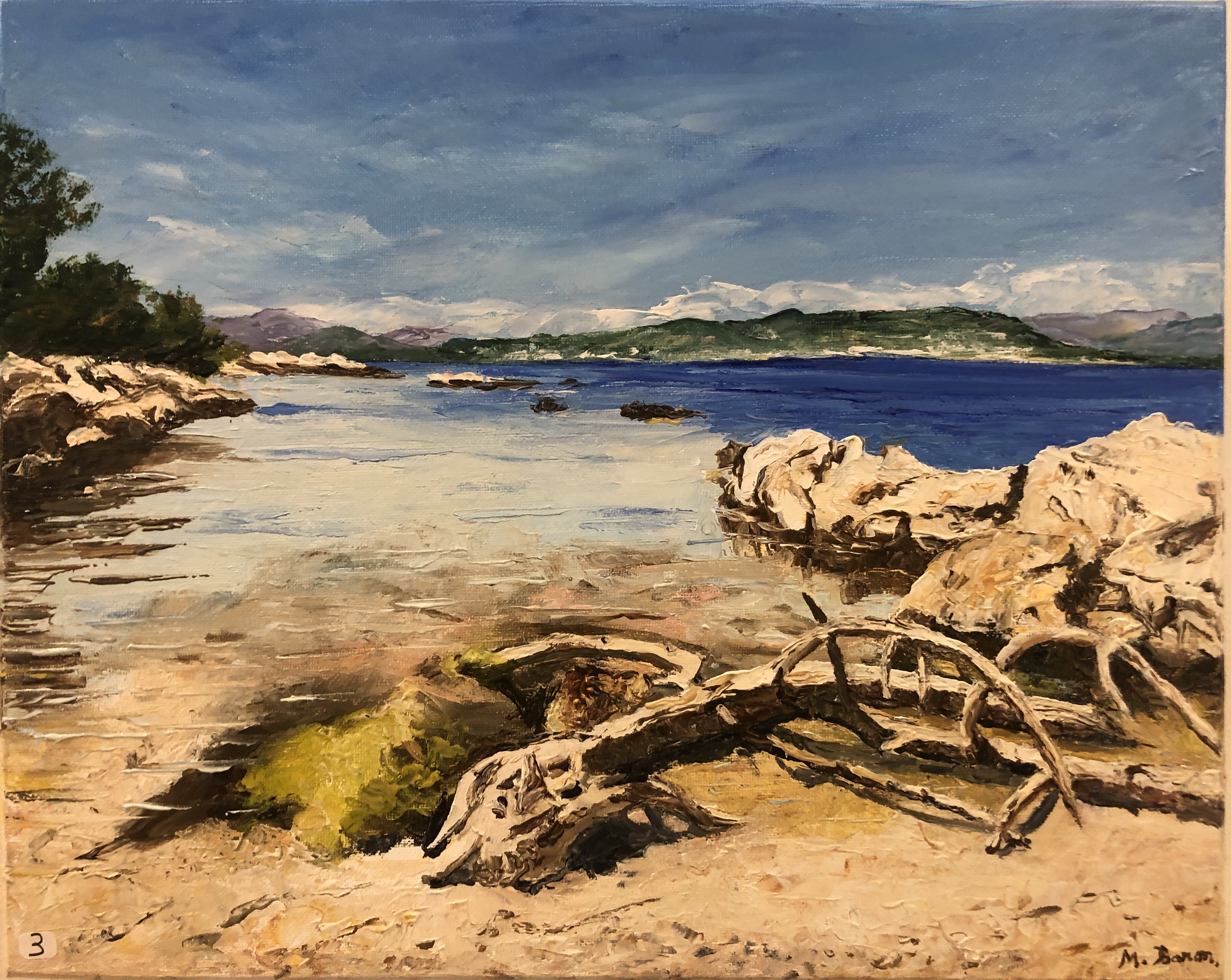 Crique de l’île Saint Honorat